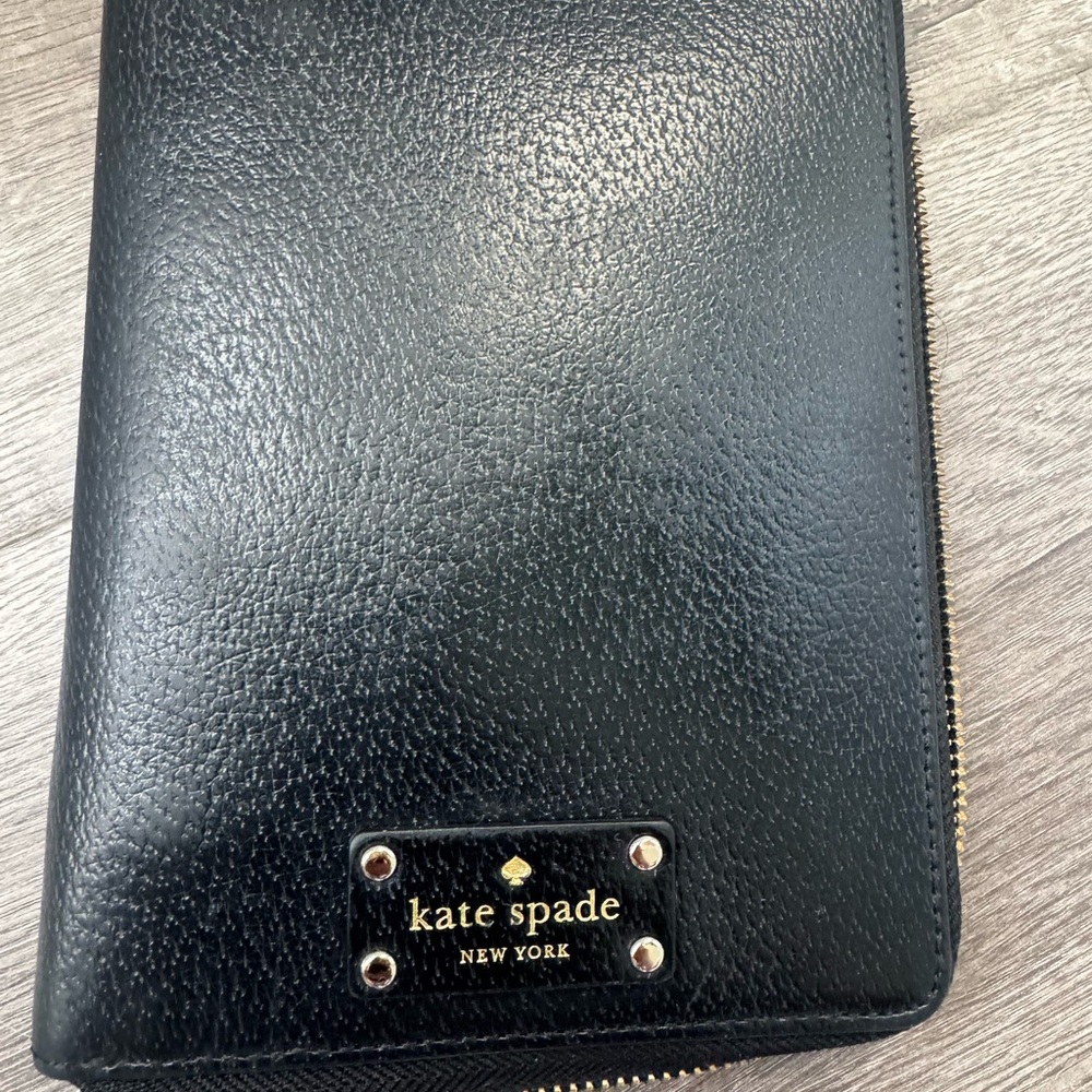 Kate Spade Black Leather Wallet